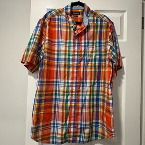 Chaps Vibrant Plaid Men's Shirt